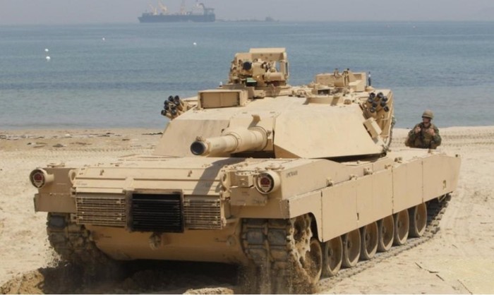Xe tăng chiến đấu M-1A1 Abrams của Quân đội Mỹ